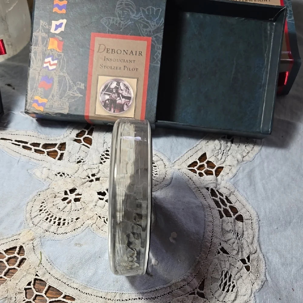 Three Vintage Inspired Paperweight by Authentic Models-Aviation Themed-TIA - Picture 8 of 12